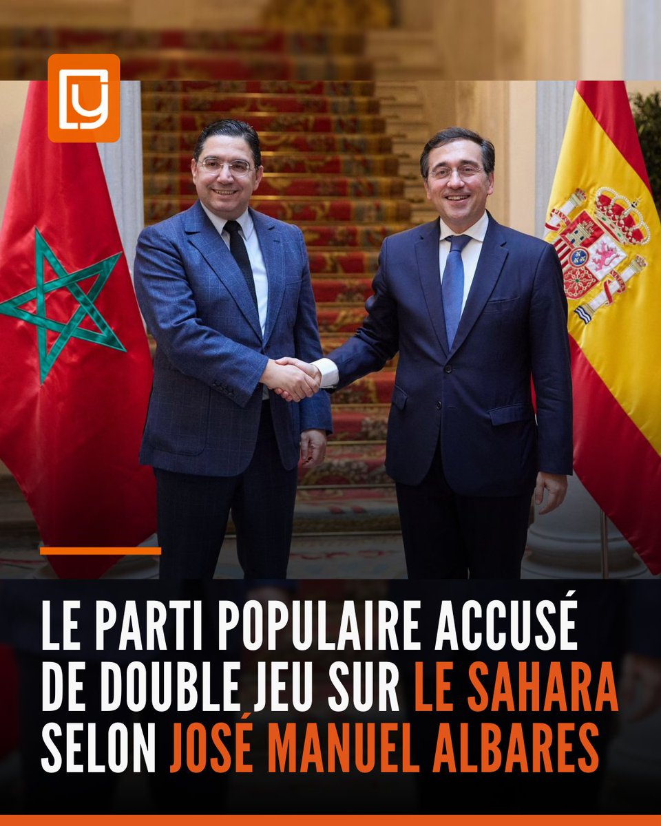 Le ministre espagnol des Affaires étrangères, José Manuel Albares, a révélé que le Parti populaire a envoyé des « émissaires » au Maroc pour soutenir discrètement la position du gouvernement de Pedro Sánchez sur le Sahara 🇪🇸🤝🇲🇦

#Espagne #Maroc #Sahara #Politique