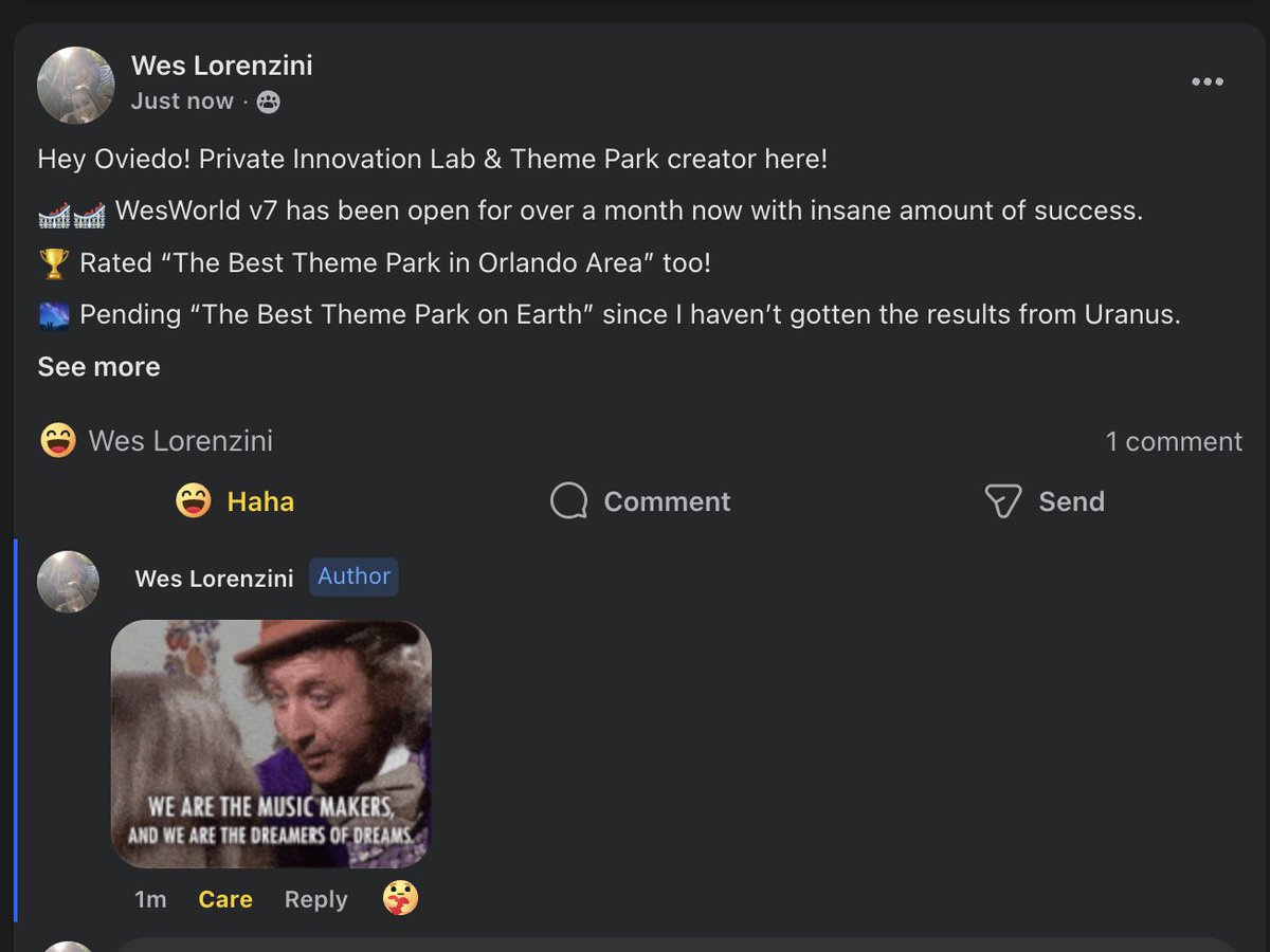 Wes Lorenzini 🧑‍💻🤖 tweet media