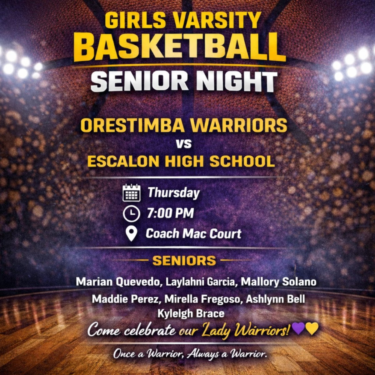 Orestimba High School Basketball tweet media
