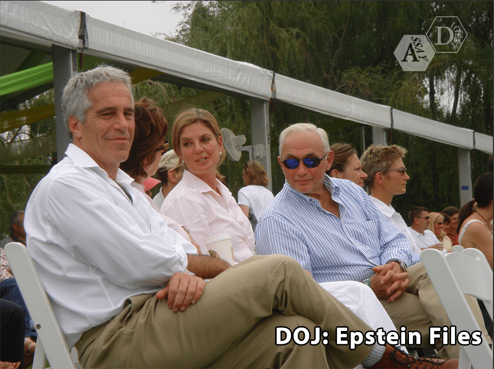 AssayDigest's tweet image. Living it up. Who's the woman &amp;amp; man sat with Epstein #EpsteinFiles