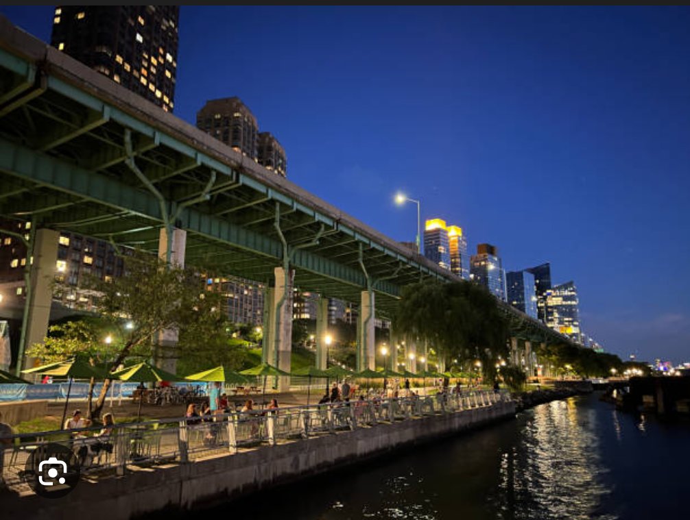 The problem with elevated highways is really just pollution IMO

Ever biked under the West Side Highway through Riverside Park?

Turns out with good lighting &amp; streetscapes activation, with trails &amp; basketball courts etc, it's not bad!

This is way better than a surface stroad