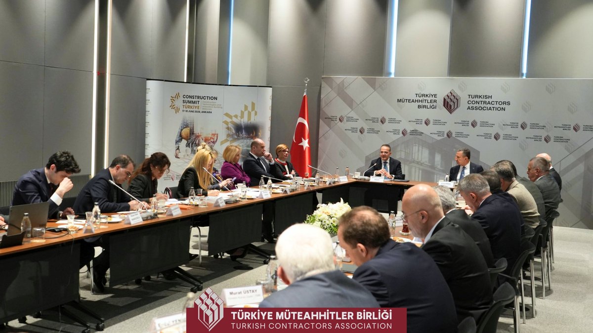 Türkiye Müteahhitler Birliği tweet media