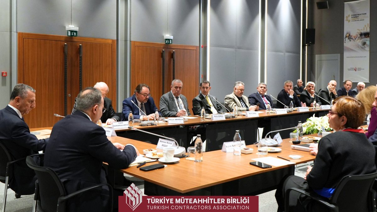 Türkiye Müteahhitler Birliği tweet media