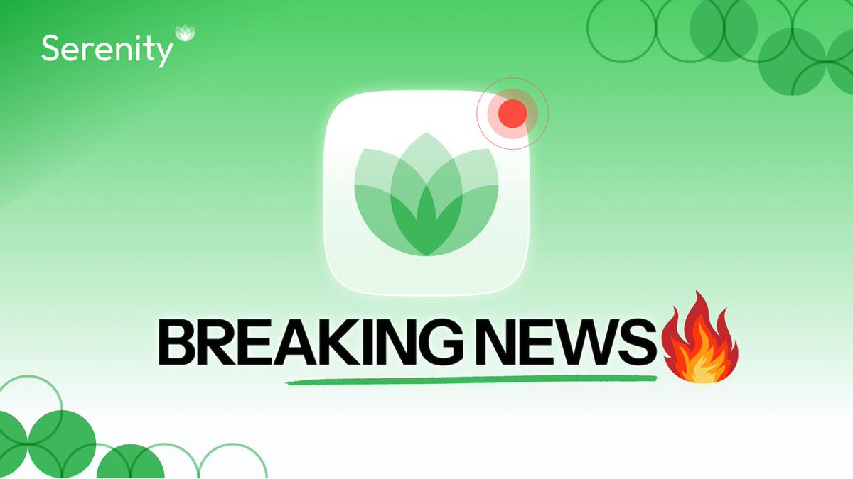 Dear Community,

The time has come to begin revealing the next era of financial digitalization, in which Serenity is positioned to play a significant role.

This announcement will unfold in three phases of execution.

As many of you are already aware. Tokenization is widely