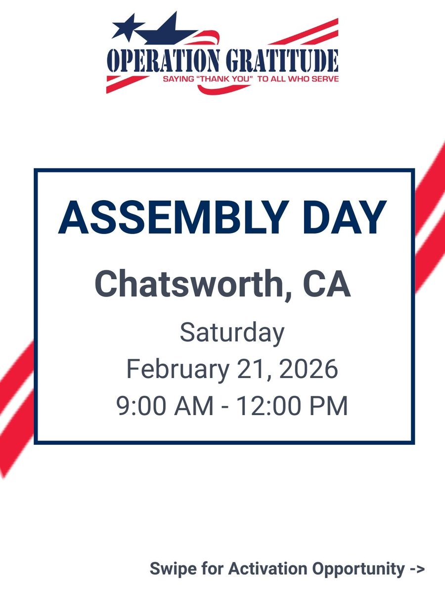 Operation Gratitude tweet media