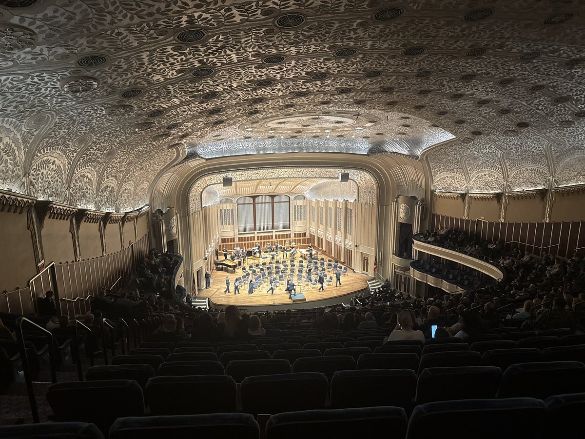 coasterben's tweet image. Performed at Severance Hall btw. Best acoustics of any stage I have ever played on. 🎷