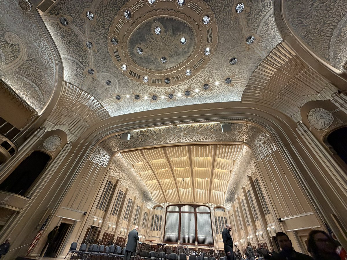 coasterben's tweet image. Performed at Severance Hall btw. Best acoustics of any stage I have ever played on. 🎷