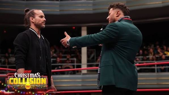 DFW_Wrestling's tweet photo. (Max steps closer to Adam): Instead..you'll be in a ditch..hiding behind Rocky Koa where you belong.. https://t.co/1tBkHrX8Jp