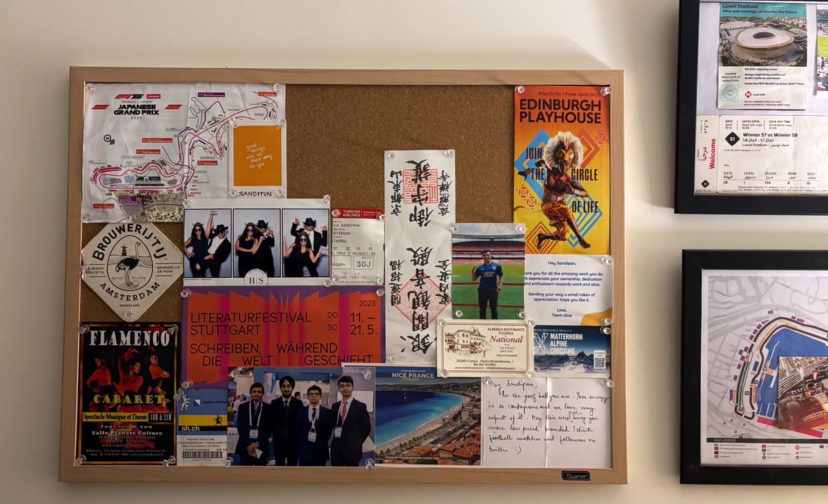 sandypuns_'s tweet photo. One of the best home decor you can own is a pin-board.

Pinning up all the fun memories over the years and reminiscing times to be grateful for is so so refreshing :) https://t.co/smgu6z8PW0