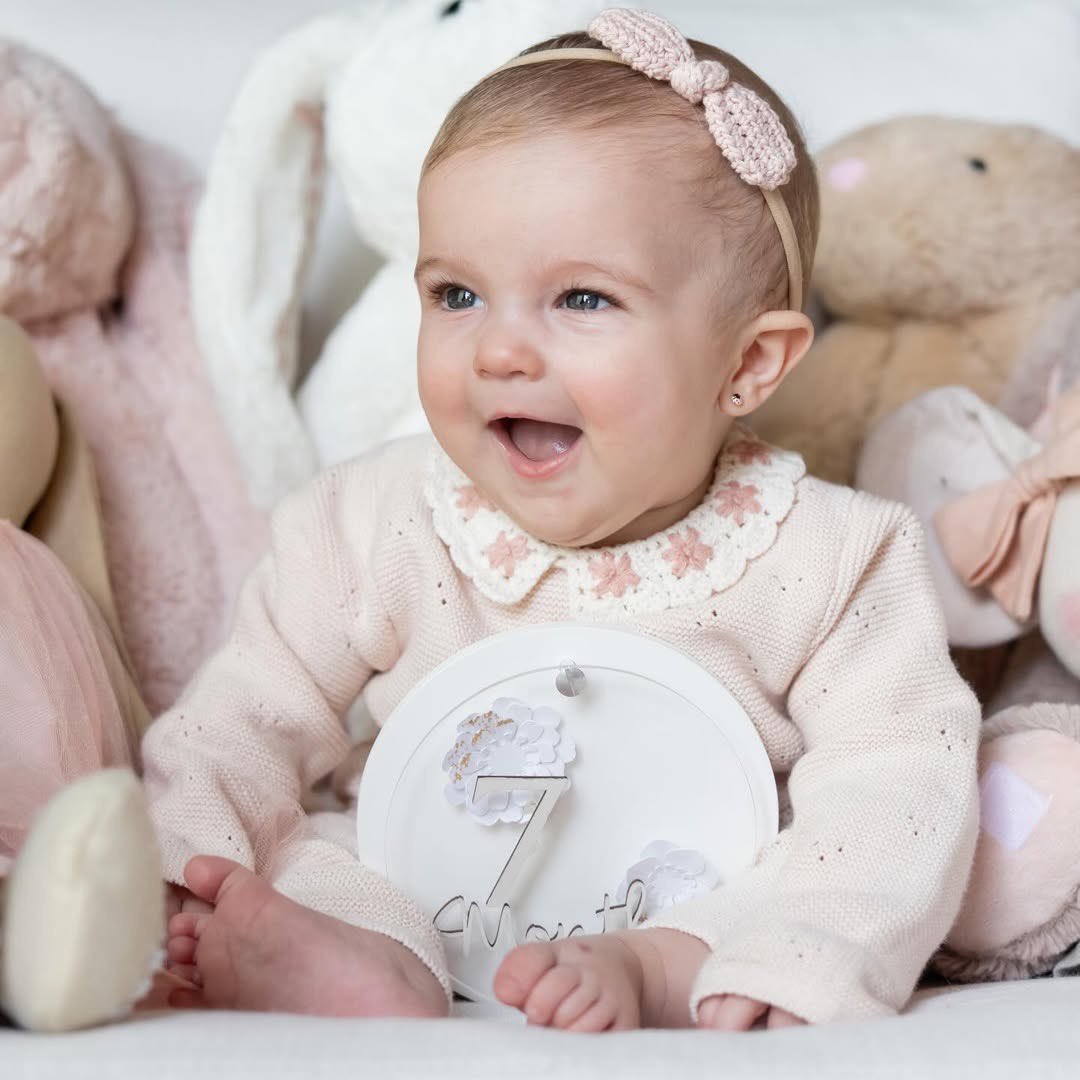 7 meses de mi princesa. La amoooooooo
