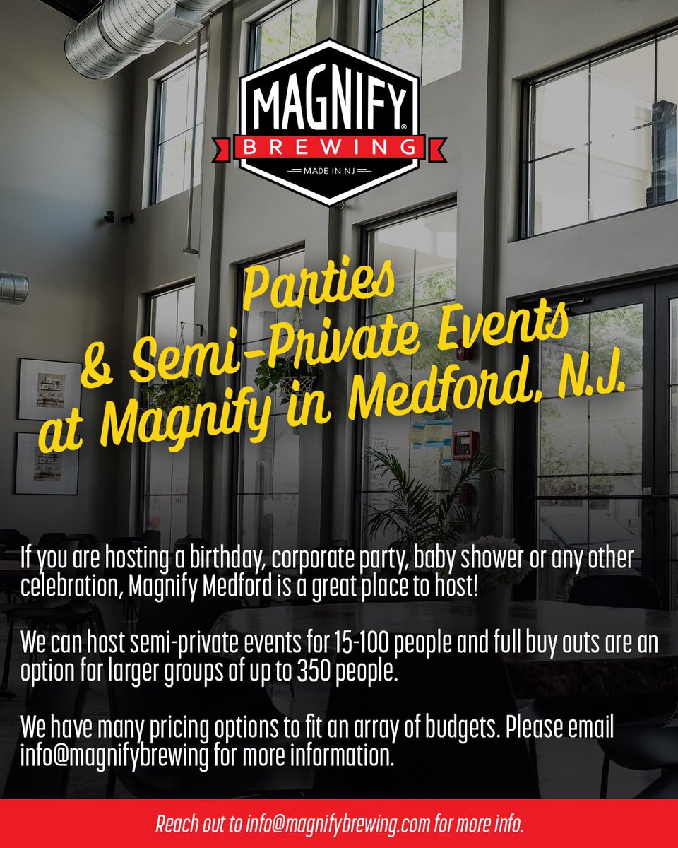 Magnify Brewing Co. tweet media