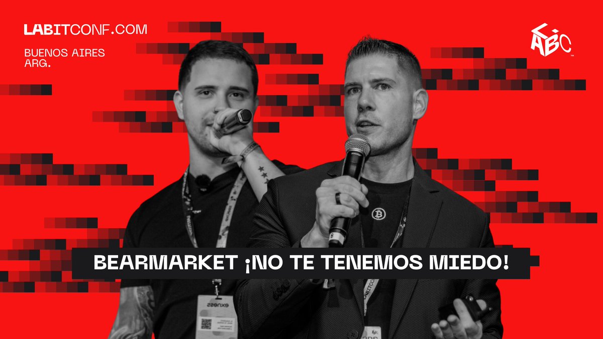 BEARMARKET ¡NO TE TENEMOS MIEDO!

🎙️Norberto P. Giudice y Agustín Natoli

Exploraremos los fundamentos que hacen de Bitcoin un activo único, sus ciclos de mercado, el impacto del Halving y la psicología del inversor. Obtendrás estrategias prácticas para afrontar mercados alcistas