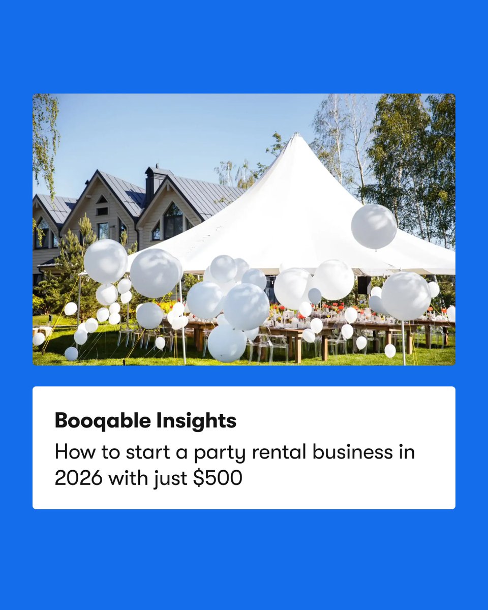 🎉 Think you need a huge budget to start a party rental business? Think again.

👉 Read the full guide here: booqable.com/blog/party-ren…