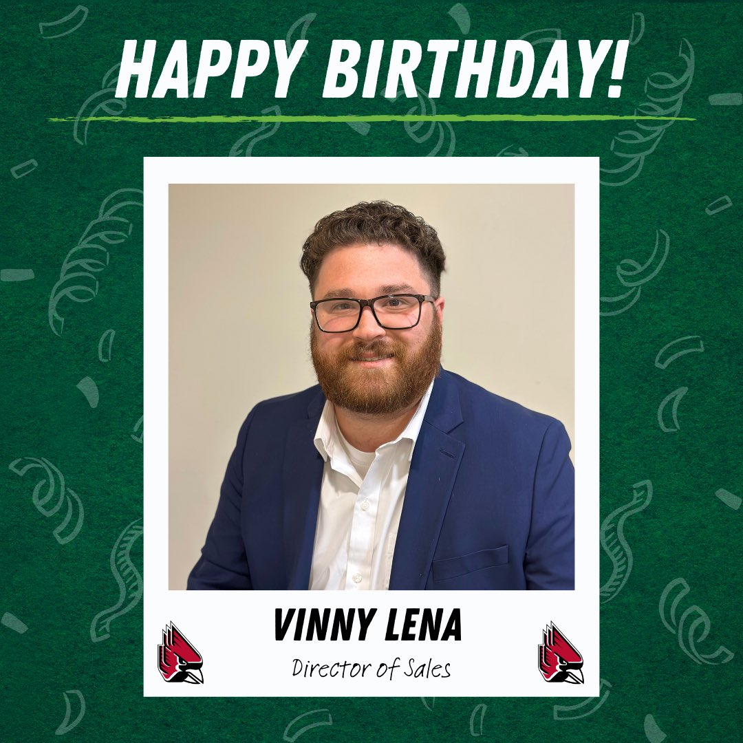 PeakSportsMGMT's tweet image. Help us wish a happy birthday to Vinny Lena, our Director of Sales at Ball State Athletics! 🎉 Have a great day, Vinny!

#KeepClimbing 🏔️