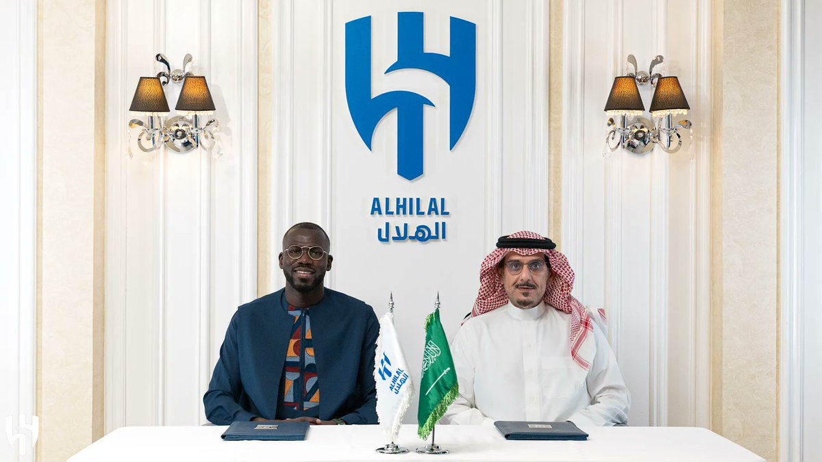 🟥#آخر_خبر | الهلال يمدد عقد مدافعه السنغالي كاليدو كوليبالي حتى 2027