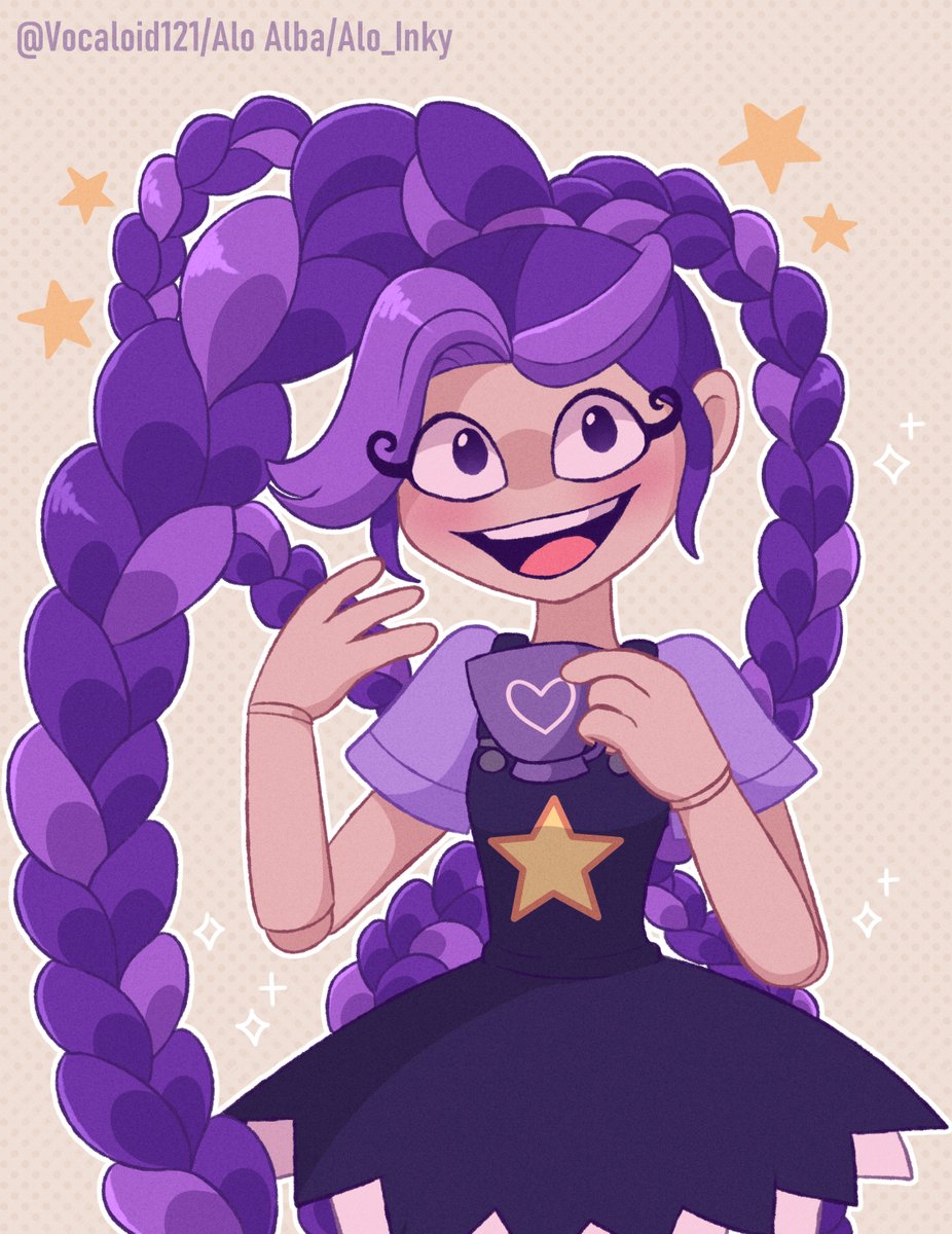 LILY💜⭐(●'◡'●)

(Now I drew her with the revealed design 💕💕uwu)

#poppyplaytimechapter5 #poppyplaytime #lilylovebraids #poppyplaytimefanart