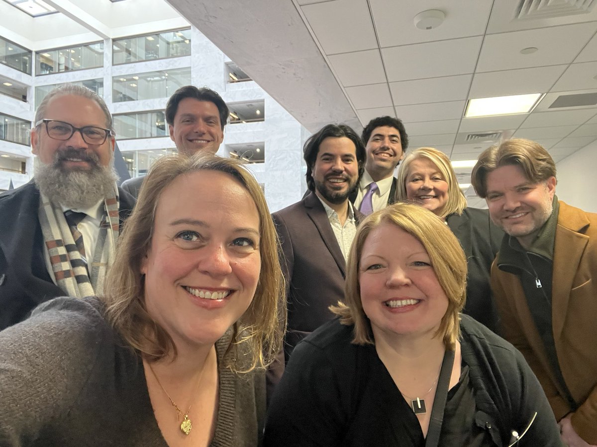 AIAOklahoma's tweet photo. We’re in Washington DC on Capitol Hill. #advocacymatters #architects #architecture https://t.co/kw3RD0ZLEM