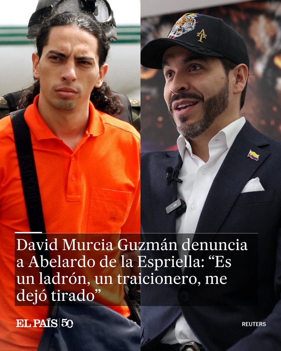 David Murcia Guzmán, quien fue e​l cerebro de la pirámide financiera DMG, reaparece para denunciar a Abelardo de la Espriella, quien fue su abogado y ahora busca la presidencia de Colombia: “Si así va a defender a Colombia, Dios nos libre”

🖊<a href="/Camimi68/">Camila Osorio</a> dozz.es/12t272