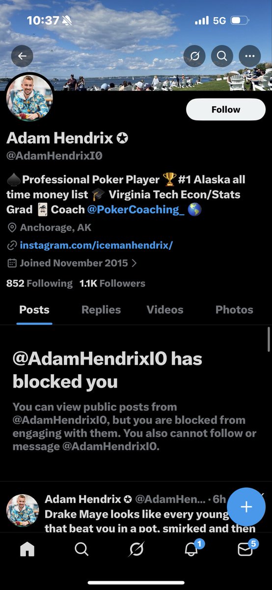 Adam Hendrix tweet media