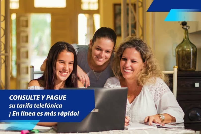 A partir del día 10 de cada mes tu #FacturaTelefónica ya está lista para consultar.
Puedes conocer el importe a través de:
Servicios en Línea en  tienda.etecsa.cu
#EtecsaTeAcompaña #UnidosXCuba