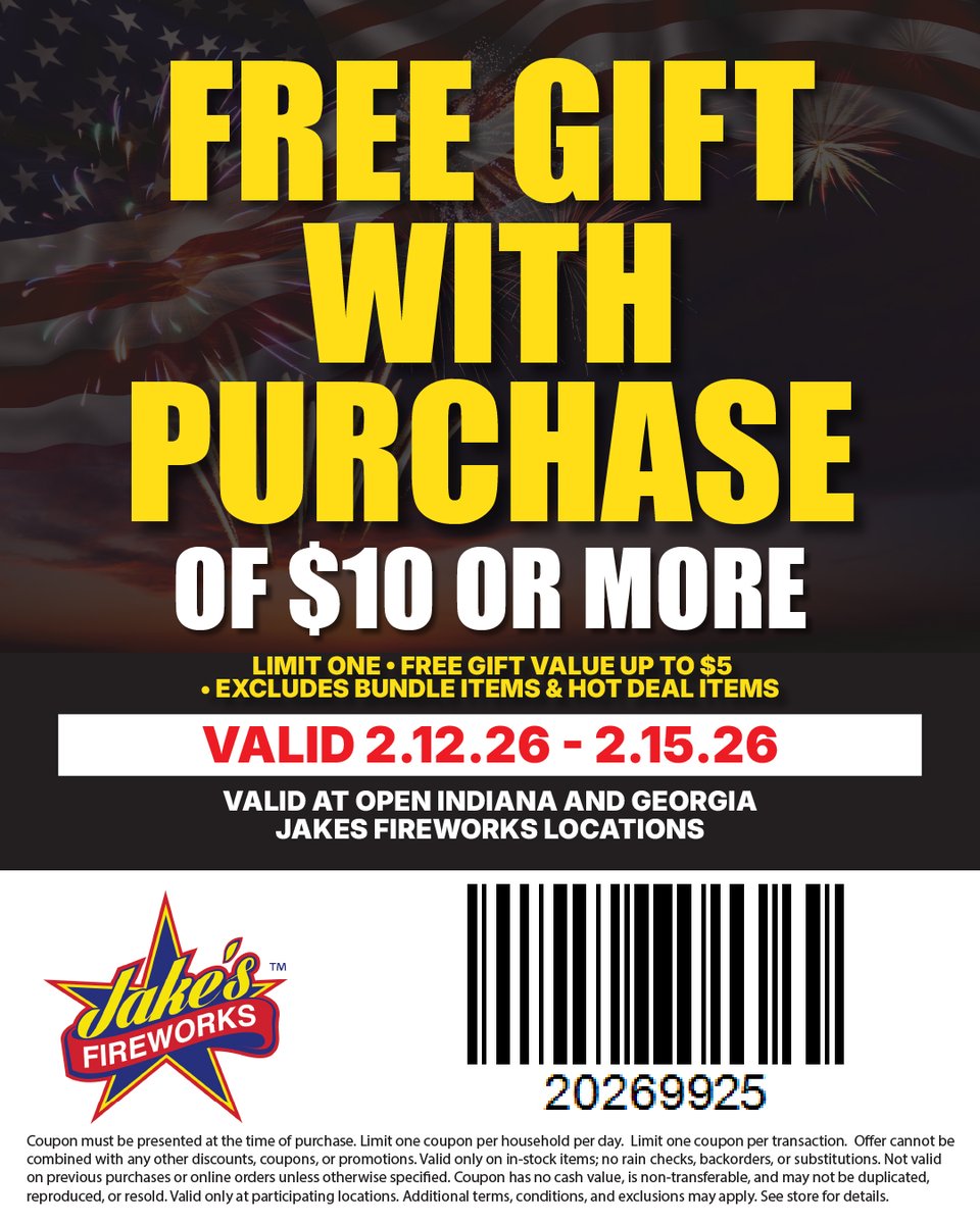 Jake's Fireworks tweet media