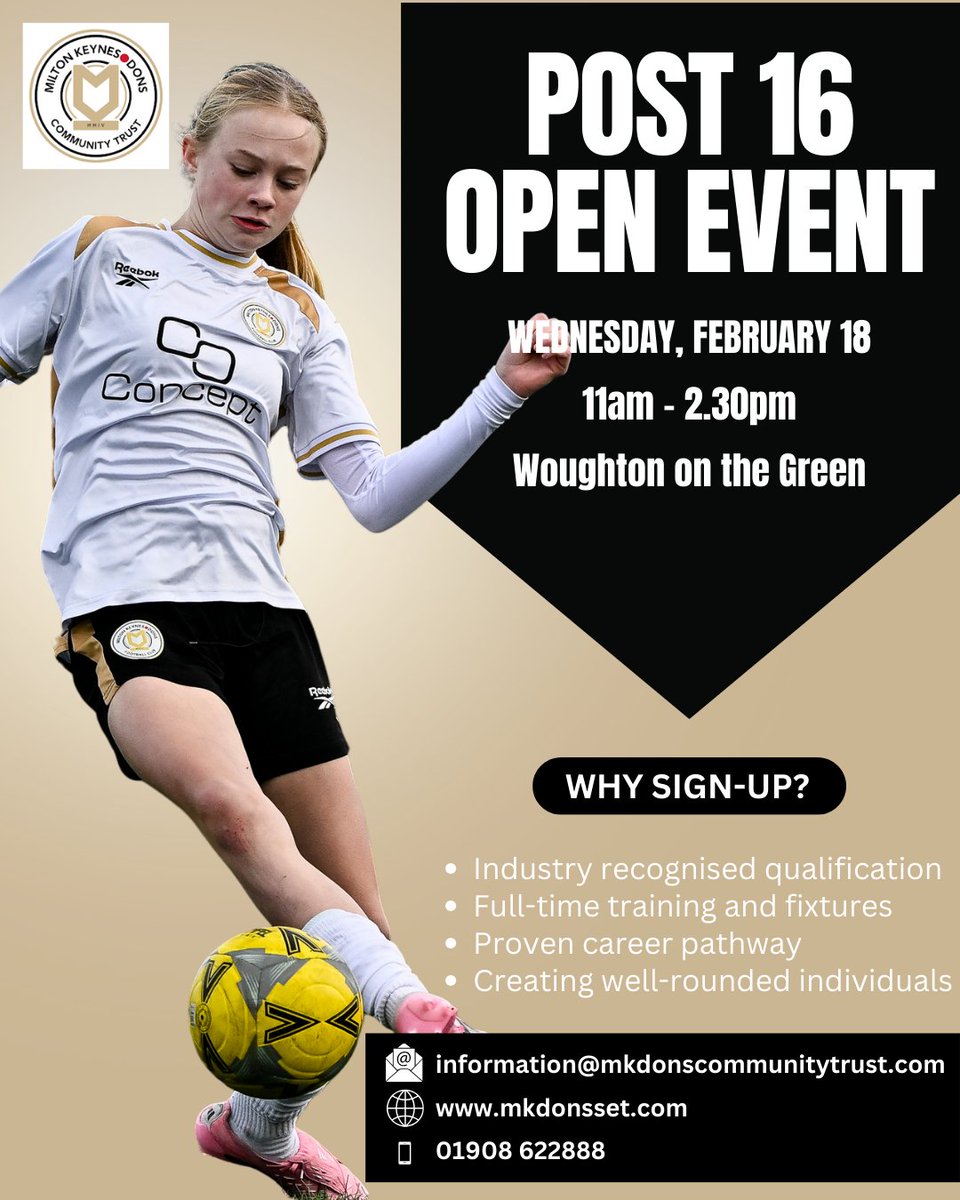 MK Dons Community Trust tweet media