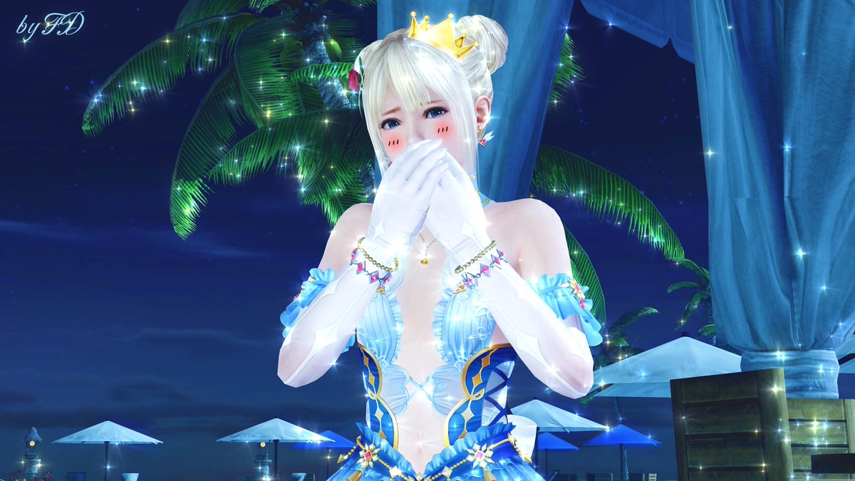 Shy princess...
#DOAXVV #MarieRose