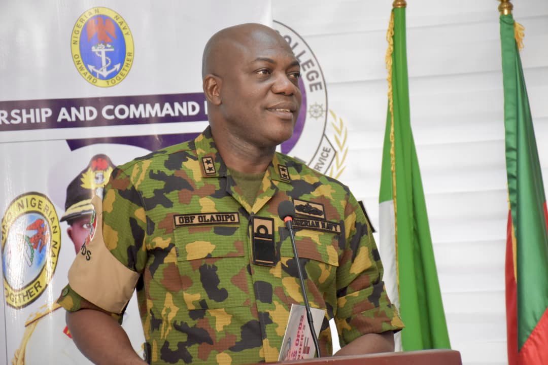 NWCN_Calabar's tweet photo. The Commander Operations Delta Safe delivered a lecture titled ‘Imperative of Joint Operations: Joint Task Force South South Operation Delta Safe in Perspective’, to participants of NWC 10 of the Naval War College Nigeria. 

Read more >> https://t.co/2dfn2teuNY https://t.co/kLezA4ZrjO