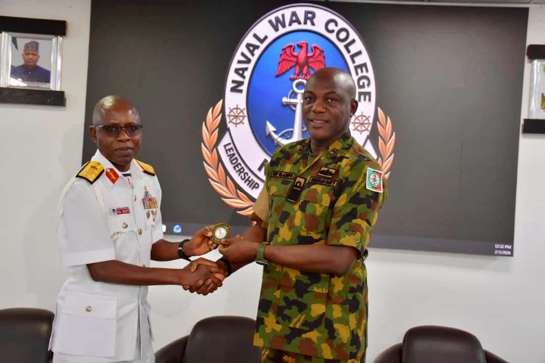 NWCN_Calabar's tweet photo. The Commander Operations Delta Safe delivered a lecture titled ‘Imperative of Joint Operations: Joint Task Force South South Operation Delta Safe in Perspective’, to participants of NWC 10 of the Naval War College Nigeria. 

Read more >> https://t.co/2dfn2teuNY https://t.co/kLezA4ZrjO