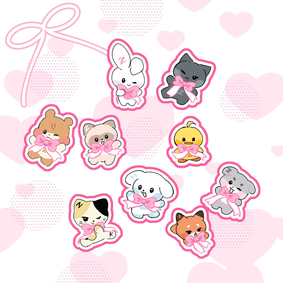 間に合ったらステッカーになります