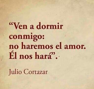 #LaMaga
#Cortázar 

Un día como hoy Julio se fue...
Y te dejó esta frase:

Te acordas cuando la enviaste?...