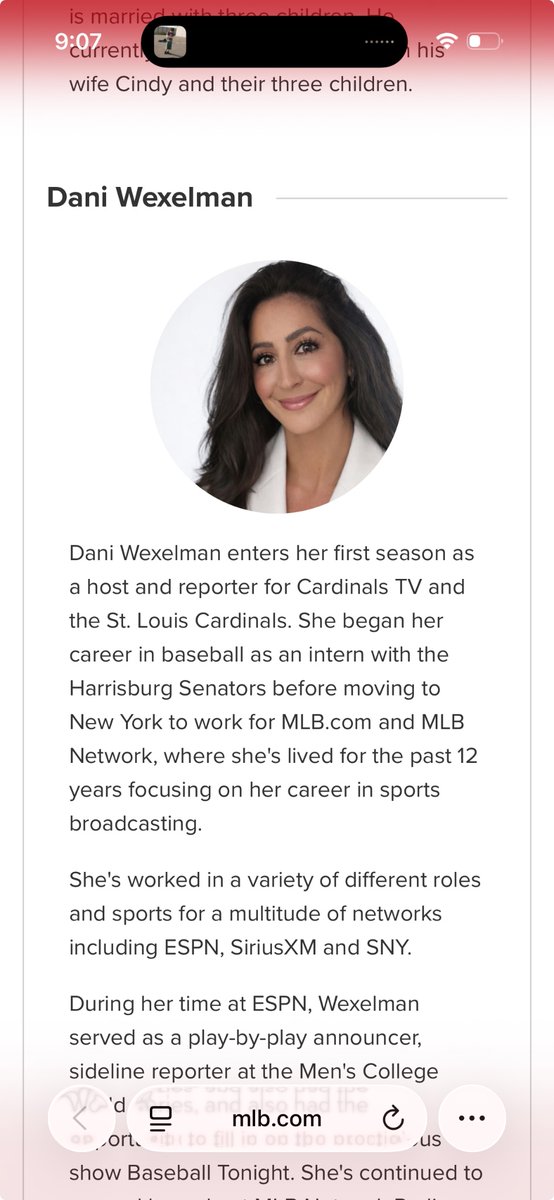 DaniWex's tweet image. Pinch me. Hi @Cardinals, I'm coming home ♥️
