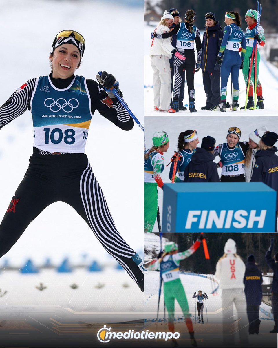 ¡ESTAS POSTALES LO SON TODO! 🥹🇲🇽

Regina Martínez logró ser la primera mexicana en competir oficialmente en la prueba de 10km del cross country en unos Juegos Olímpicos de Invierno, todo esto compartiendo su pasión junto a su profesión como doctora

Pero, lo mejor de este