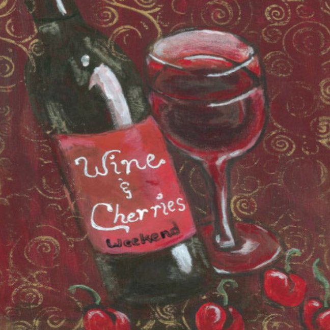 CBWineTrail's tweet photo. THIS WEEKEND on the Chesapeake Bay Wine Trail! Wine &amp; Cherries Weekend in honor of Presidents Day! 

Cherry treats, wine specials, live music, food, and MORE! https://t.co/5xhoSDfPFk
