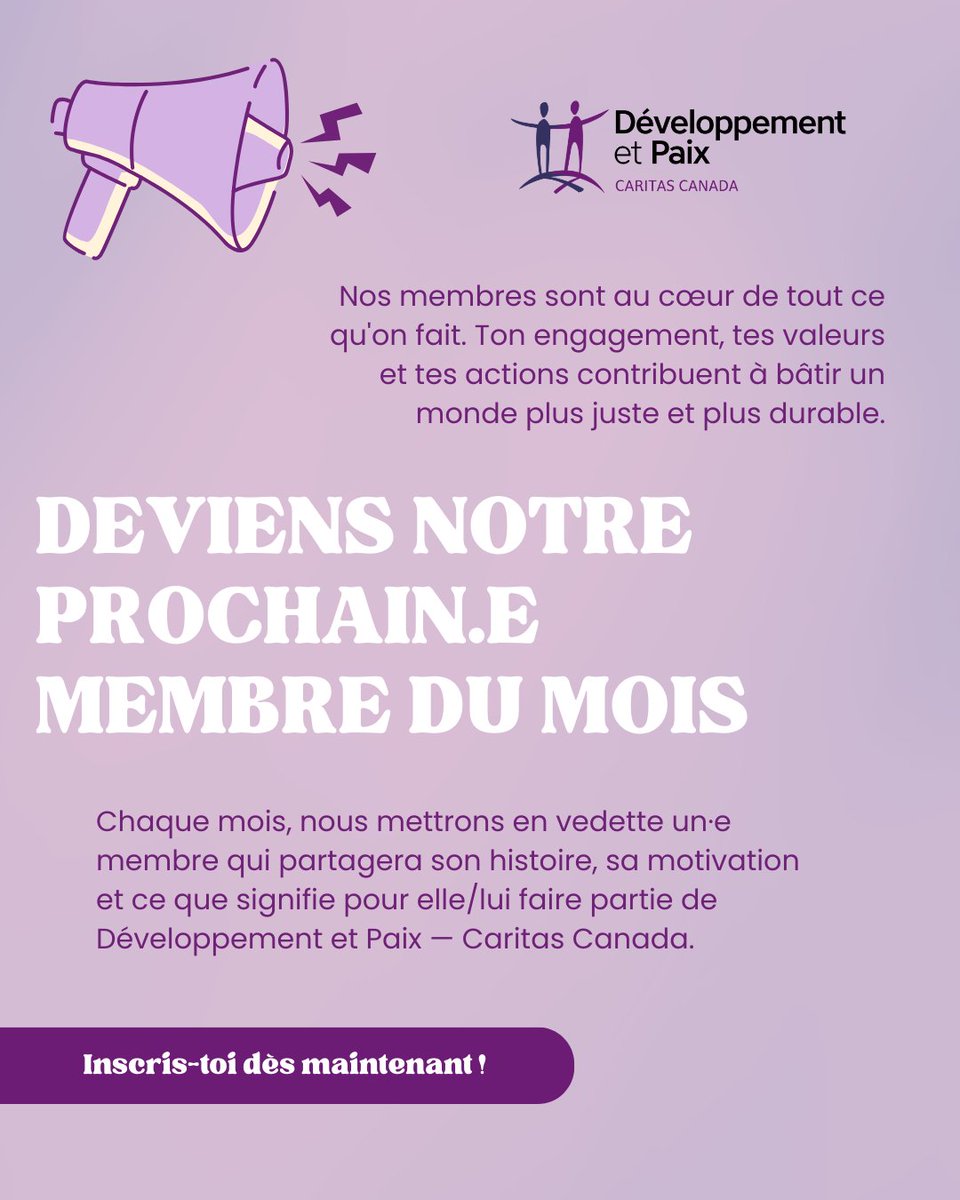 Développement et Paix - Caritas Canada tweet media