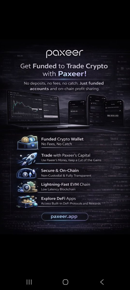 <a href="/0xSweep/">Sweep</a> You'd do well to check out $SID and $PAX
Sidiora has anti rug launchpad already deploying tokens
Sidiora exchange already offering perps on dex
$SID token as the main utility token Paxeer team giving pre-funded wallets to launch tokens immediately
Swap.sidiora.xyz