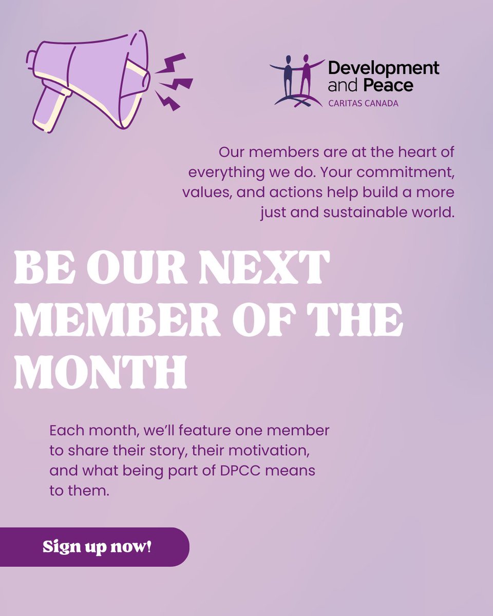 Development and Peace — Caritas Canada tweet media