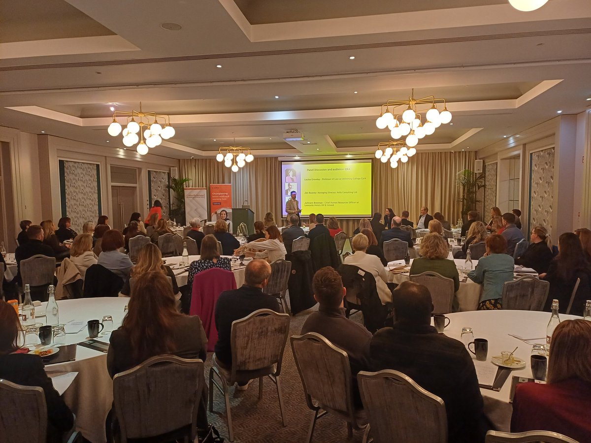 BarryOBrienCork's tweet photo. Really insightful and engaging morning at the @cipdireland event in the Kingsley Hotel. It was great to see a full room of HR professionals networking and sharing industry insights.

A very relevant topic for all walks of life was discussed this morning - Bystander Intervention https://t.co/XIQE8tTnab