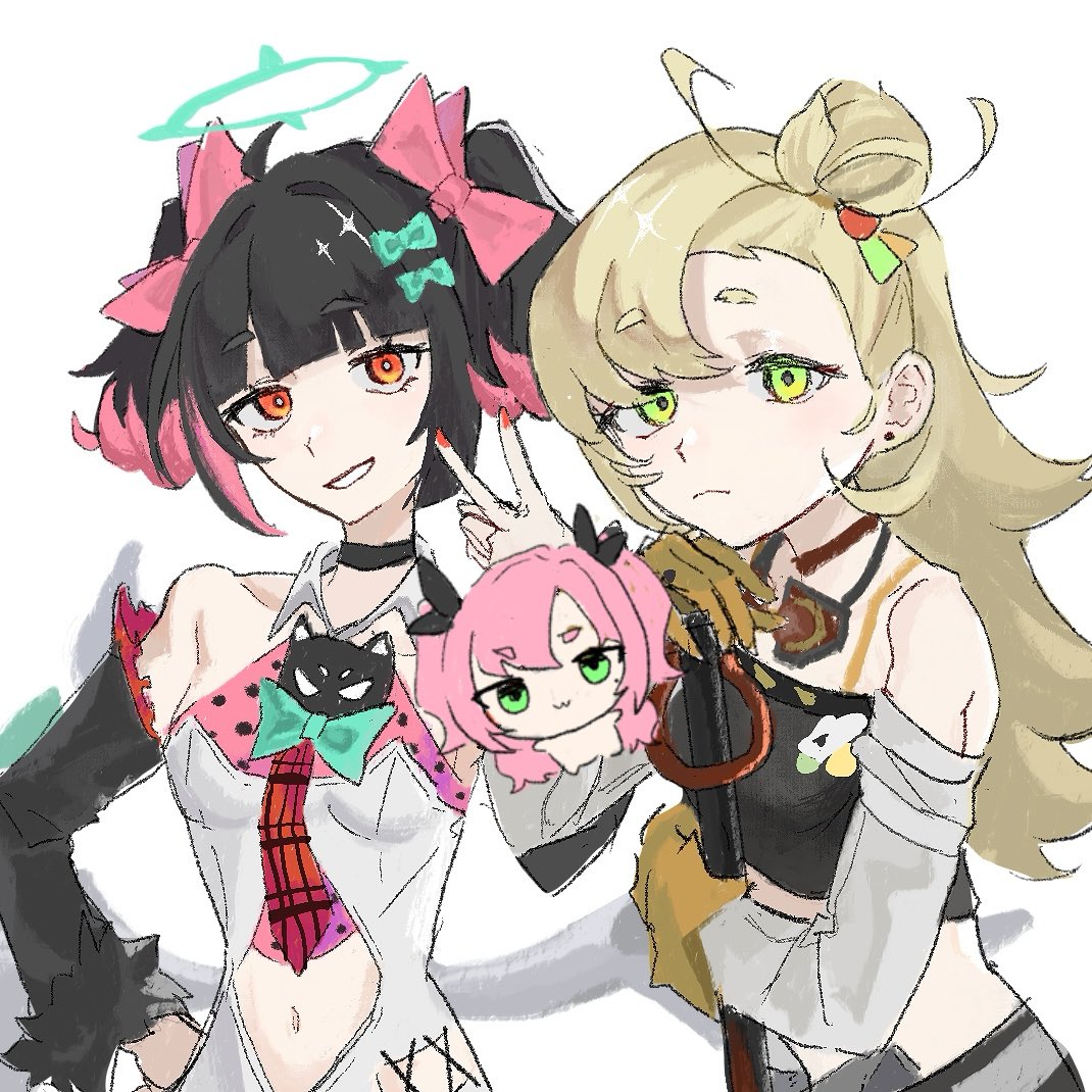 鹿さんからの依頼で羽パイパー描かせてもらった👾