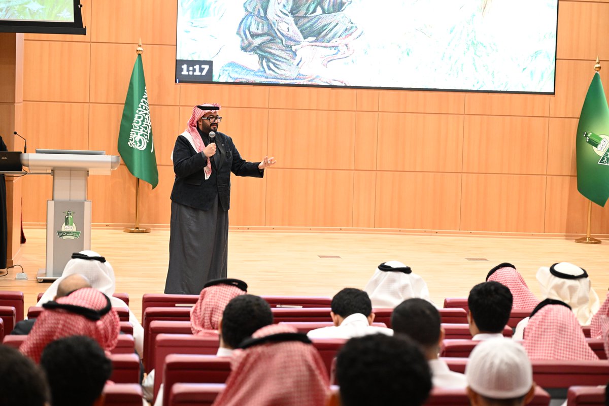 kauedu_sa's tweet photo. ثلاث دقائق تختصر رحلة بحث… وتميّز يصنع الأثر
انطلقت التصفيات النهائية لمسابقة الأطروحة العلمية في ثلاث دقائق #3MT في نسختها العاشرة بـ #جامعة_الملك_عبدالعزيز برعاية سعادة رئيس الجامعة طريف بن يوسف الأعمى وبتنظيم من #كلية_علوم_الإنسان_والتصاميم https://t.co/5glX0hQsdb