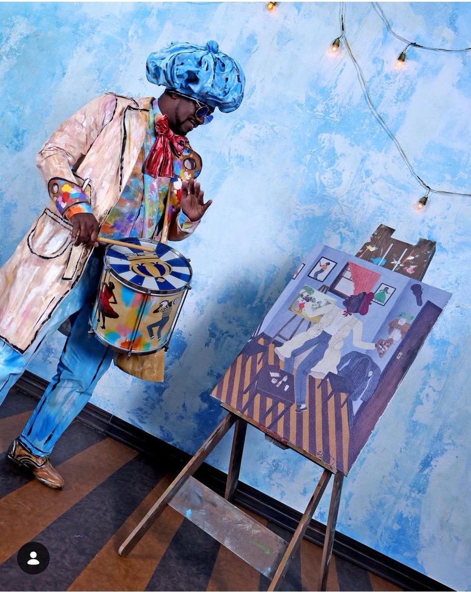 Se isso aqui não é arte e é LINDO, sinceramente, eu não entendo mais porra nenhuma de carnaval mesmo.