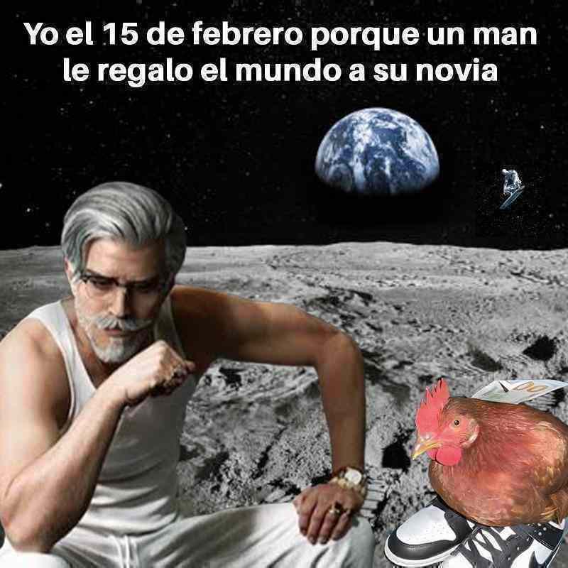 a abrir un kfc en la luna por soltero