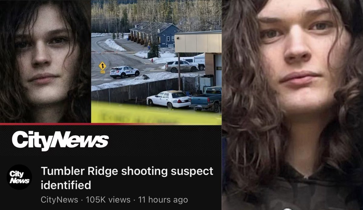 BREAKING: Canada media outlet uses an AI filter to make the Tumbler Ridge kiIIer look female