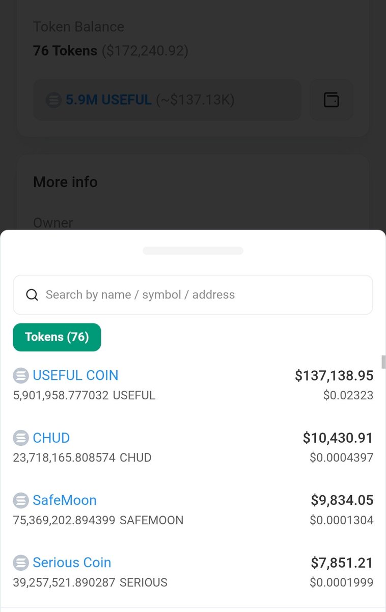 $Useless whales are accumulating $USEFUL

D67BSPqECWv8GEozzFT4KCMtT9aFkswK5fC3oeBBbonk

Bonk’s latest update: 100% of creator fees now go to buybacks

This is the bonker’s public wallet:

D9FXcMojKz4HLtjWVJX25dK2QDE5mt6sPSSd3FXFoAQC

source：x.com/i/status/20210…  <a href="/SolportTom/">Tom</a>