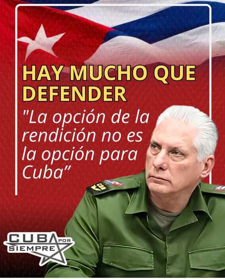 #YoSigoAMiPresidente 
#CubaEstáFirme
