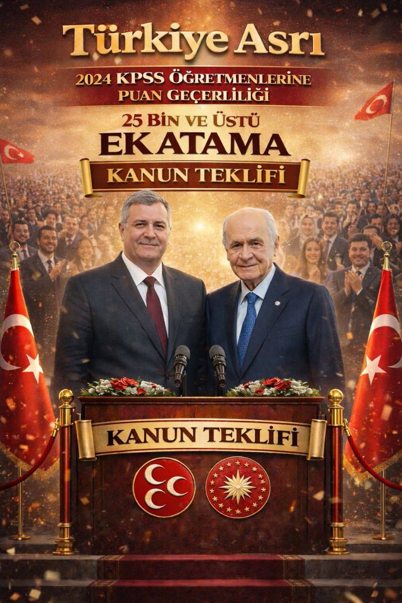 2024 kpss sizlerden destek bekliyor sınıflarımız da olmak için kanun teklifi talep ediyoruz <a href="/muharremvarli01/">Muharrem VARLI</a>