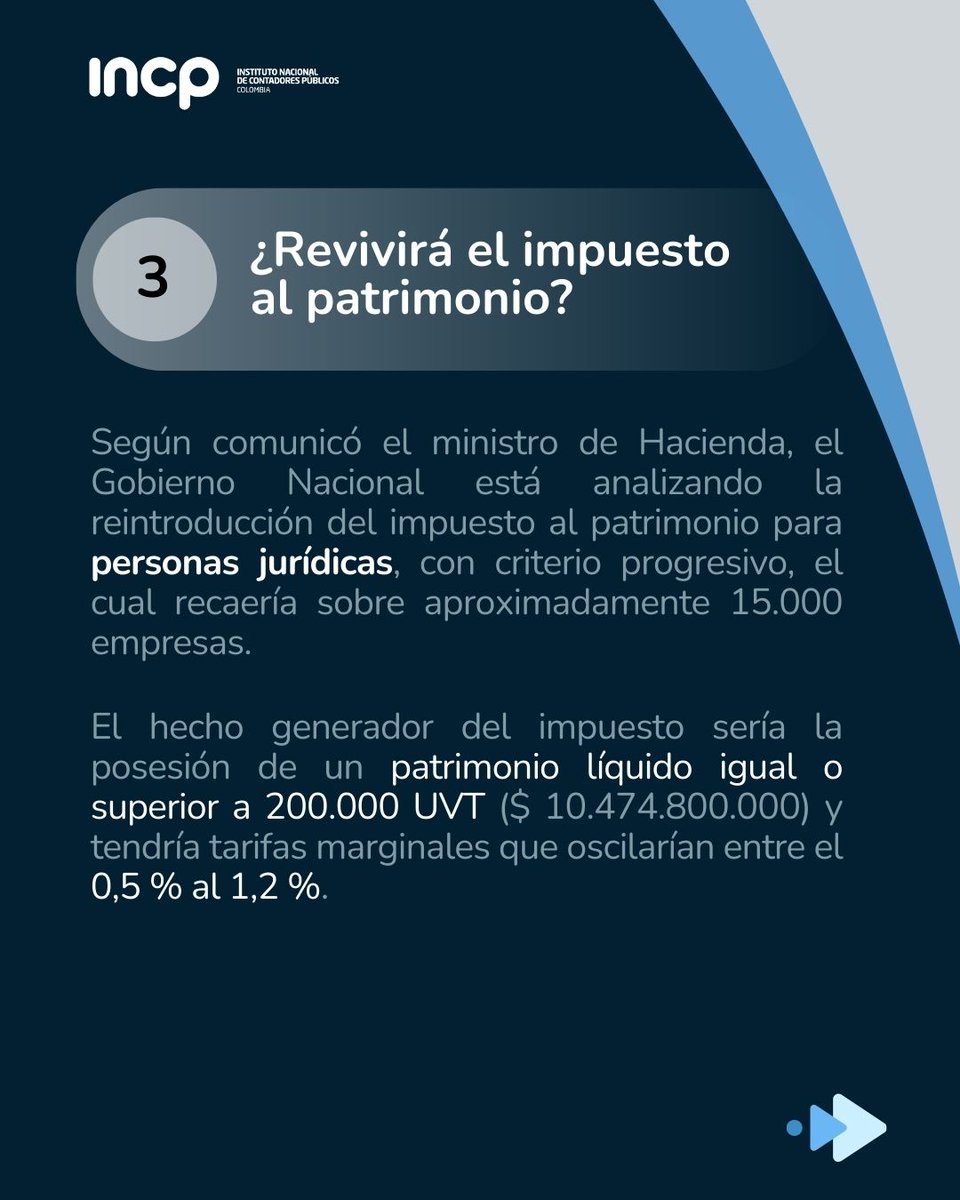 Instituto Nacional de Contadores Públicos - INCP tweet media