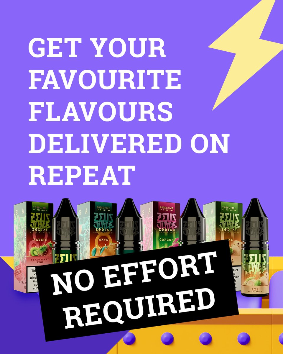 ZEUS JUICE UK tweet media