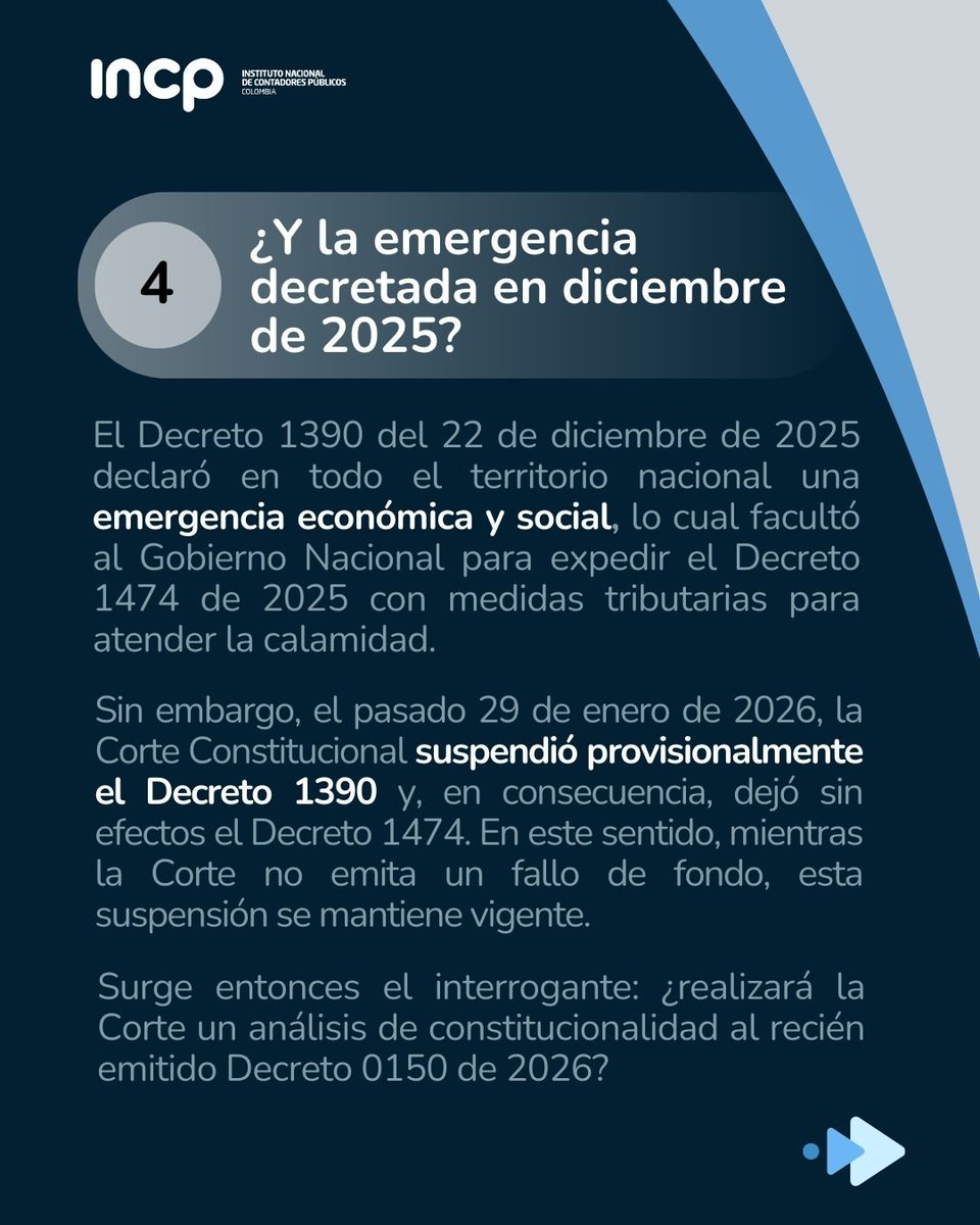 Instituto Nacional de Contadores Públicos - INCP tweet media