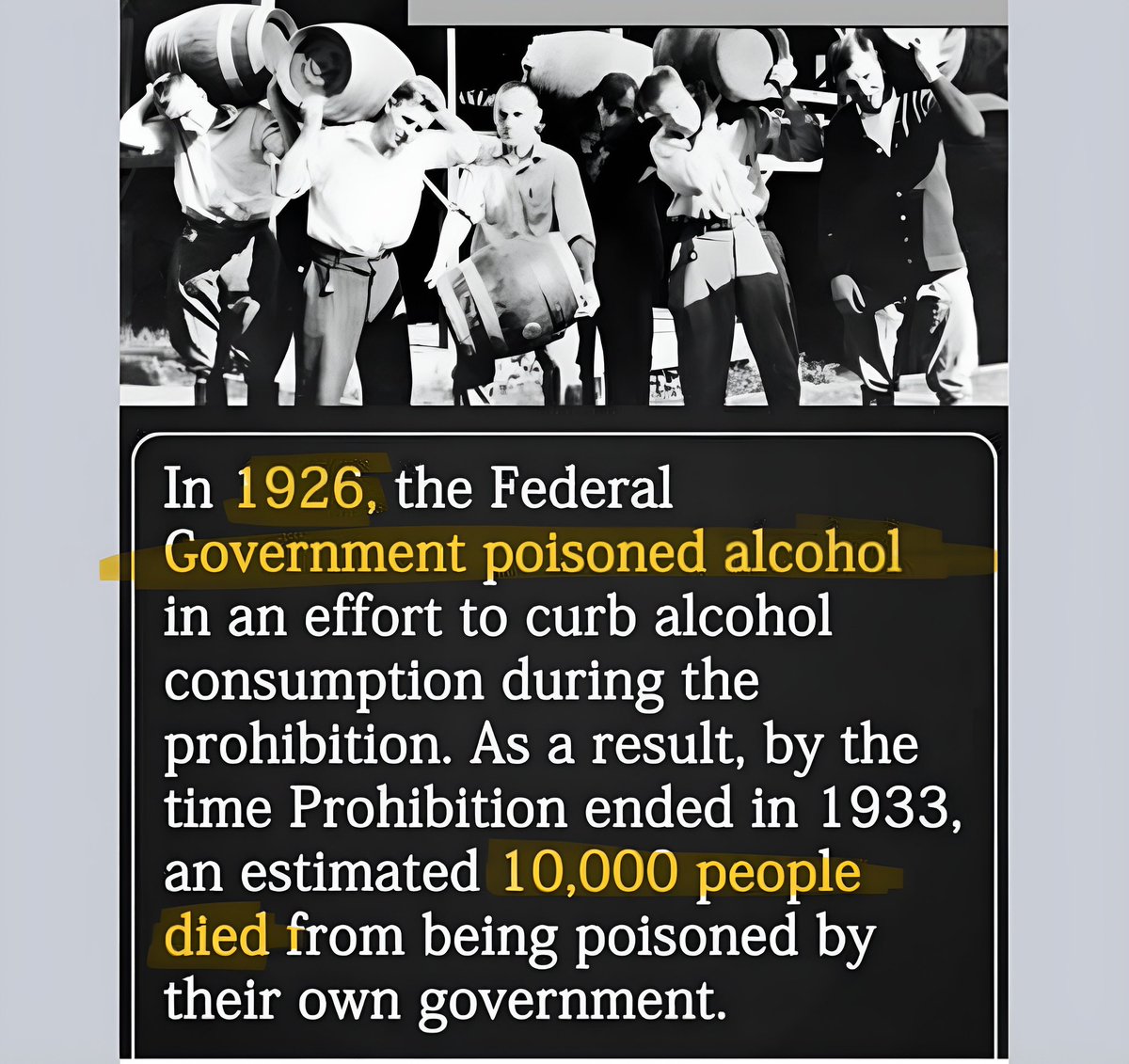 The Government would never poison us ☠️